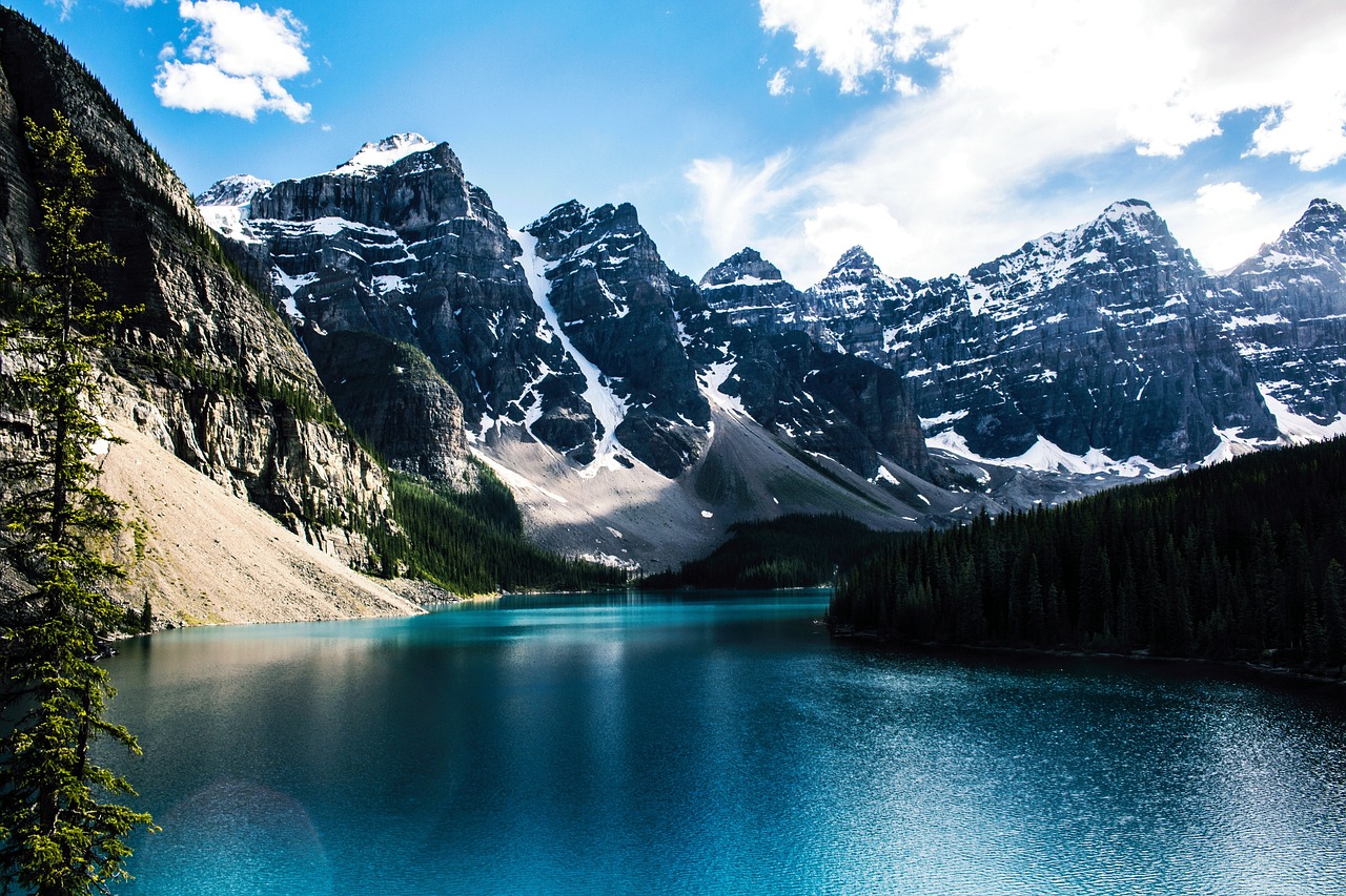 Hikers enjoying the mountain views